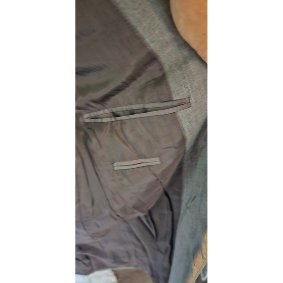 Giorgio Armani Collezioni‎ Gray Wool Blazer Jacket Made in Italy Size 42R - Picture 9 of 9